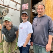 DAN BÁRTA, ZDENĚK SUCHÝ, ORNITOLOG MARTIN ŠÁLEK